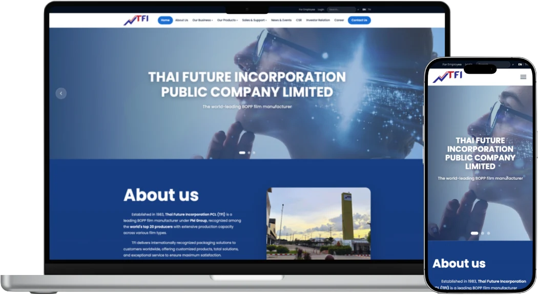 ภาพผลงาน Thai Future Incorporation (TFI)